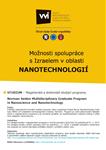 Možnosti spolupráce s Izraelem v oblasti nanotechnologií