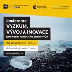 Konference Výzkum, vývoj a inovace pro řešení klimatické změny v ČR (23. 6. 2022, Lichtenštejnský palác v Praze)